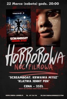 MARATON: "Screamboat. Krwawa mysz" & "Klątwa Jenny Pen" (napisy)